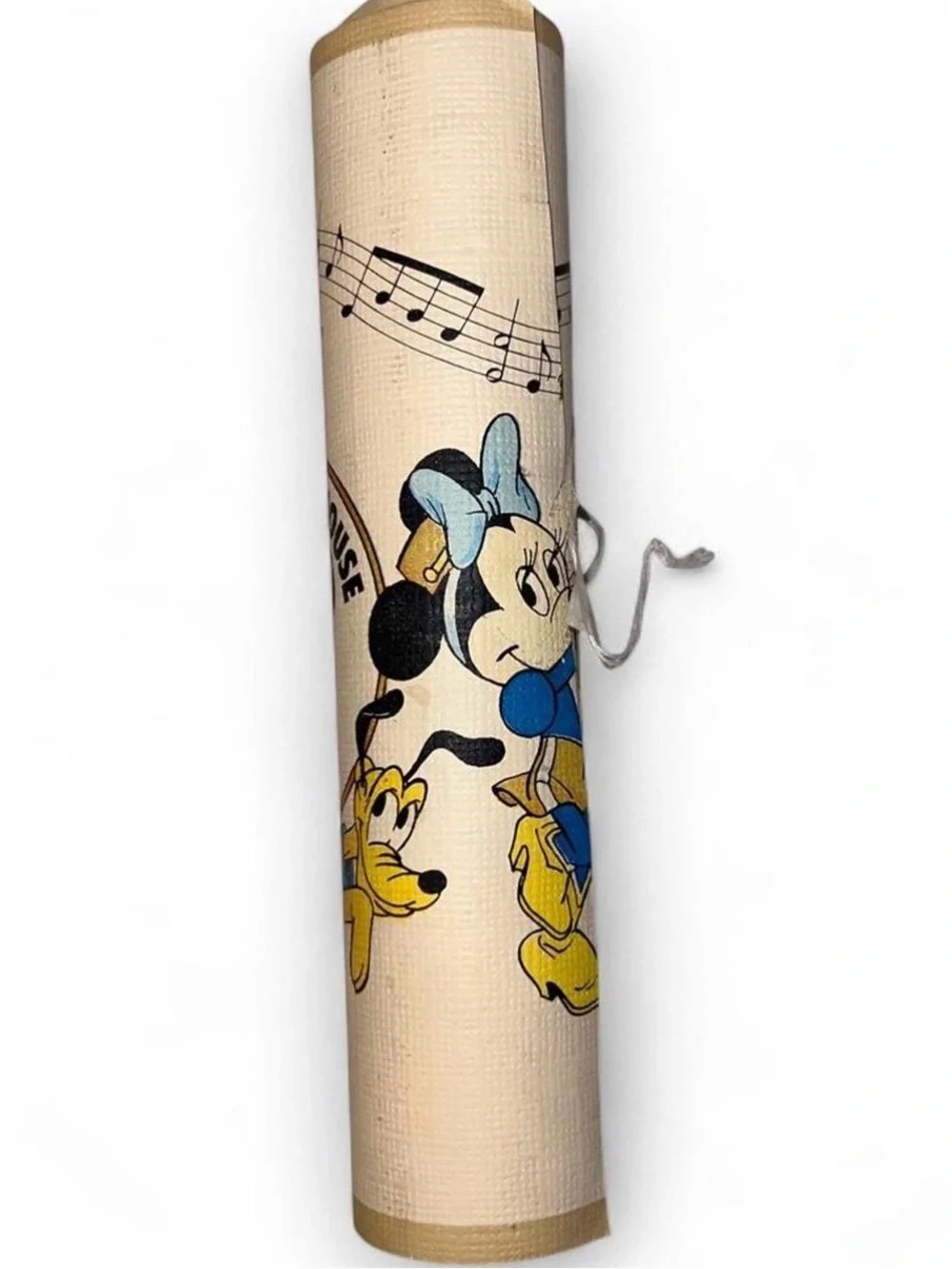 Vintage Walk Disney Productions Mickey Mouse Band Wallpaper Border Roll 9” Rare